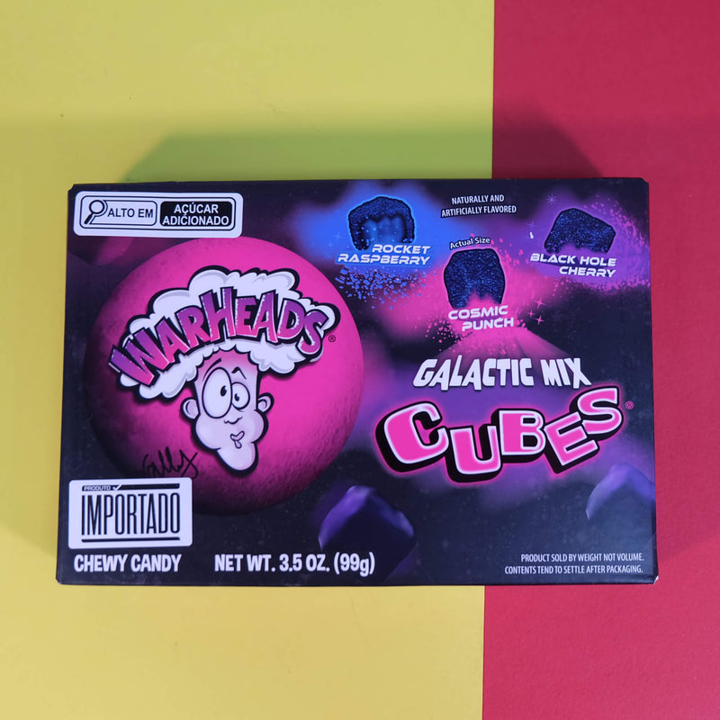 Warheads Galactic Mix - Cubes - 99g