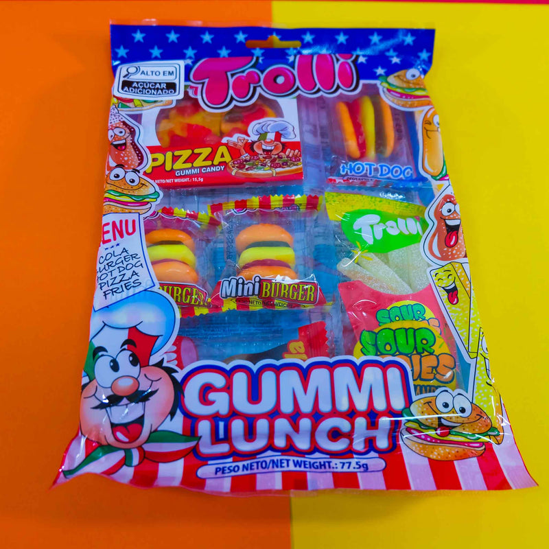 Trolli Gummi Lunch - Lanchinhos de Goma - 77,5g