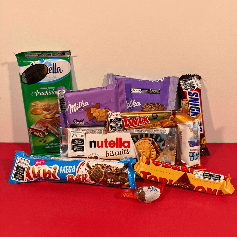 Coleção Chocolates do Mundo (M) - Frete Grátis