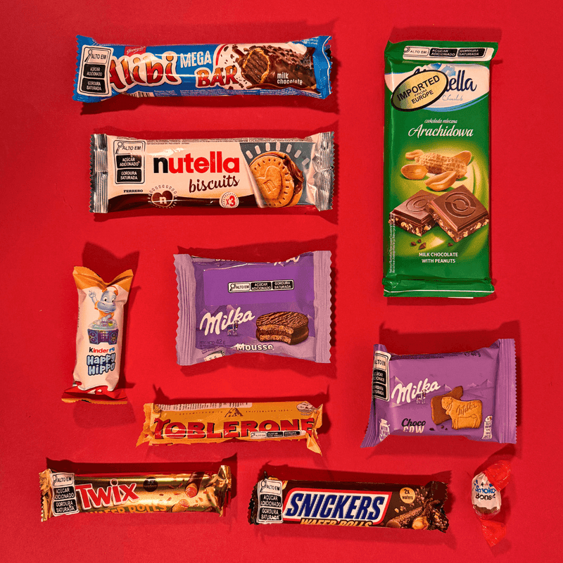 Coleção Chocolates do Mundo (M) - Frete Grátis