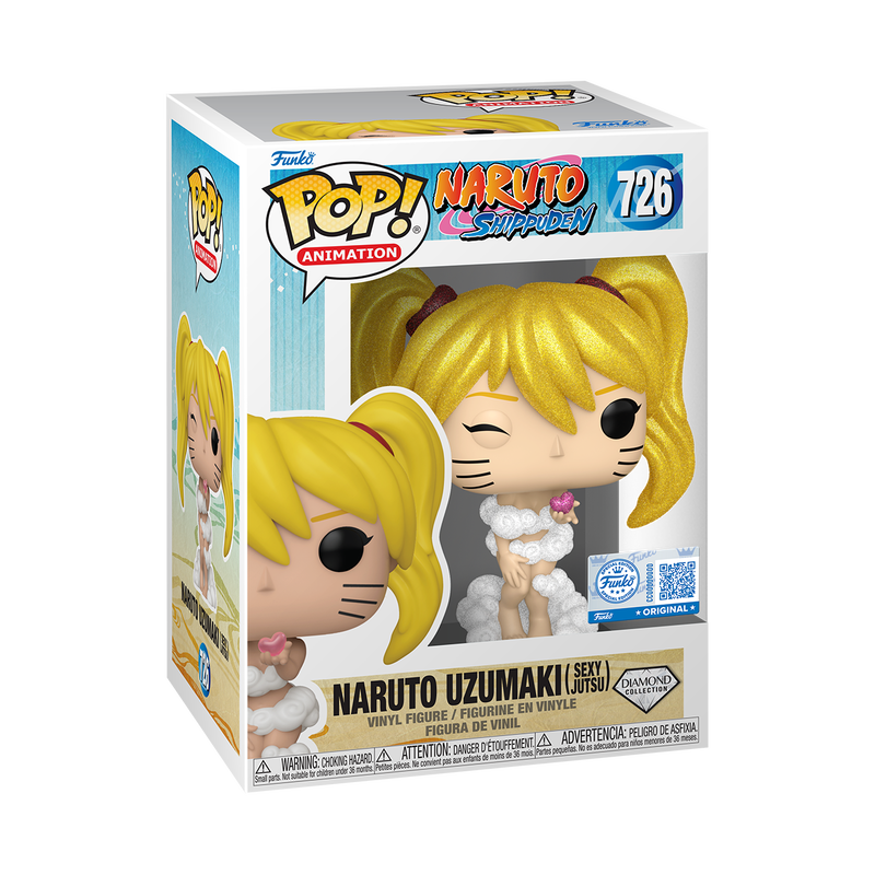 Funko Pop Naruto Uzumaki Sexy Jutsu 726 Diamond