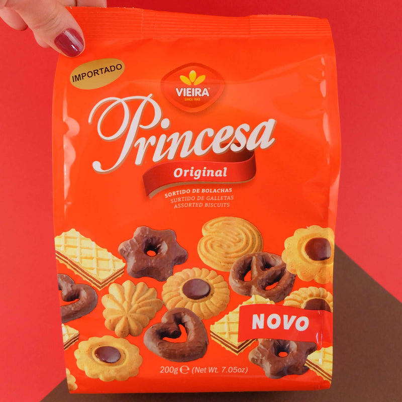 Biscoito Vieira Princesa Assorted 200g Casa da Bruxa