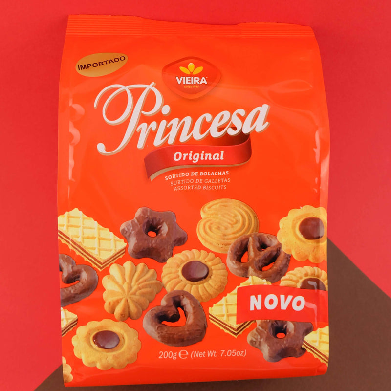 Biscoito Vieira Princesa Assorted 200g Casa da Bruxa