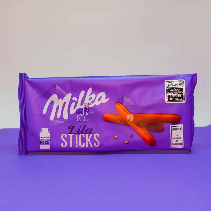 Biscoito Milka Choco Sticks 112G