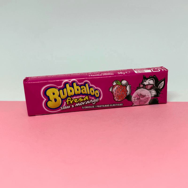 BUBBALOO MORANGO 38G