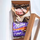 Buquê de Velas e Chocolate G - Frete Grátis