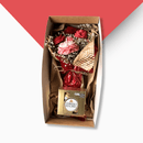 Buquê de Velas Aromáticas com Ferrero Rocher  — Dia dos Namorados