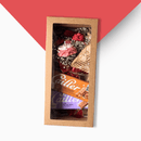 Buquê de Velas Aromáticas com Chocolate Suíço Cailler  — Dia dos Namorados