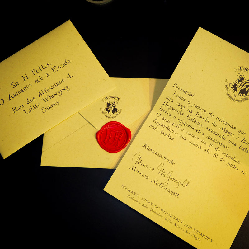 Carta de Aceitação em Hogwarts