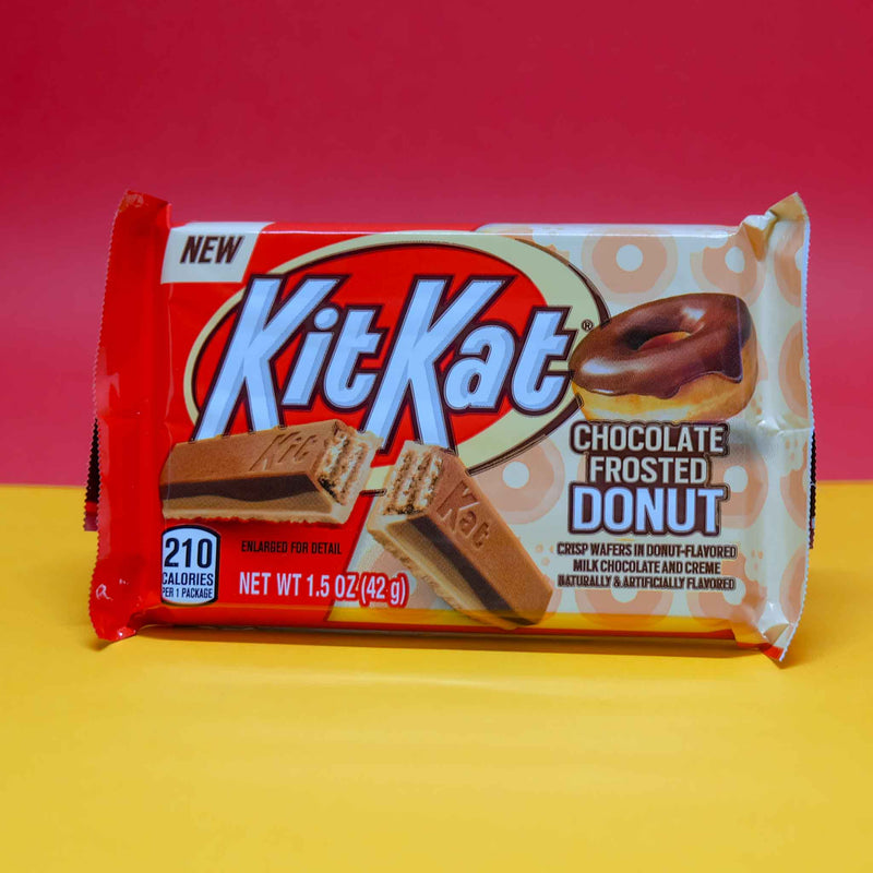 Chocolate Kit Kat Frosted Donuts 42G