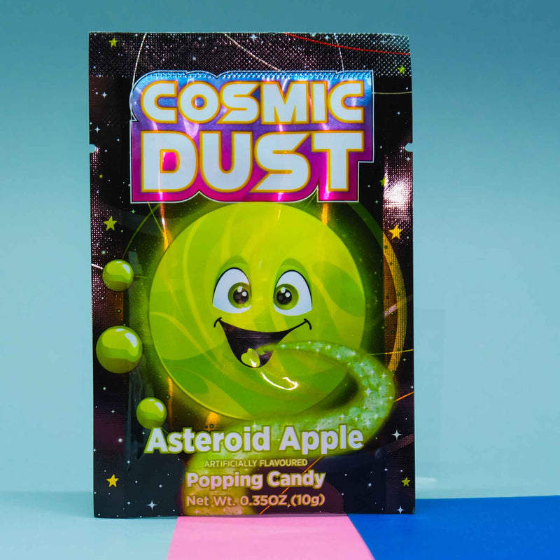 Cosmic Dust Asteroid Apple Popping Candy 10g -  Maçã Verde