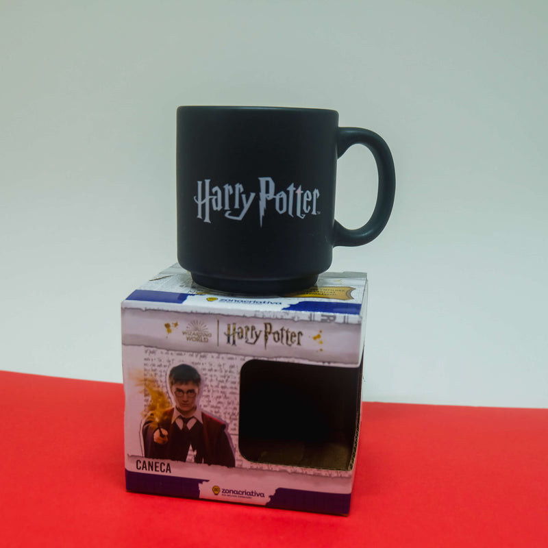 Caneca Mini Tina Oculos e Raio - Harry Potter - 100ml