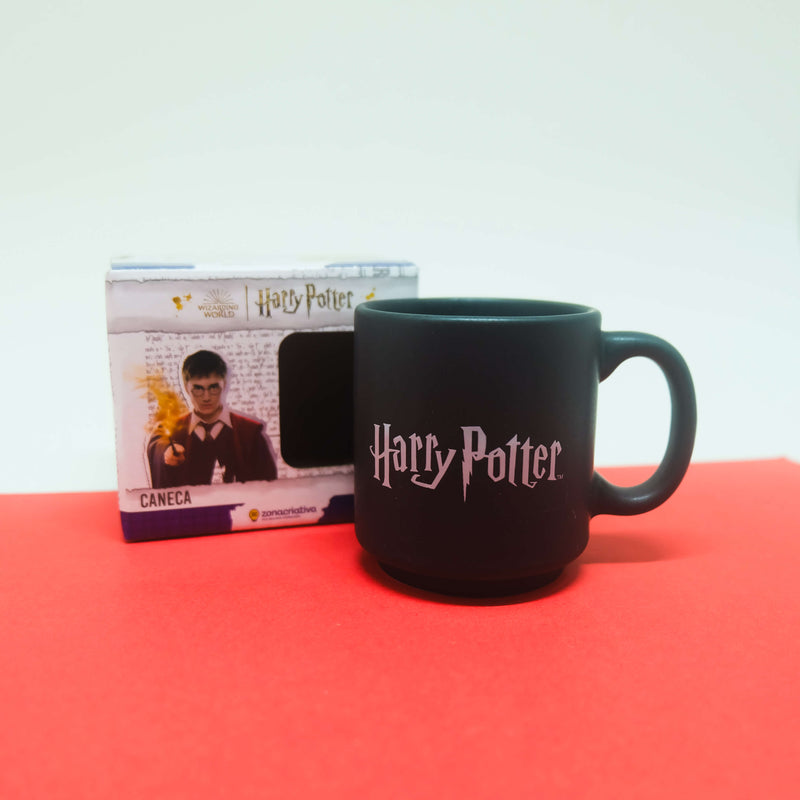 Caneca Mini Tina Oculos e Raio - Harry Potter - 100ml