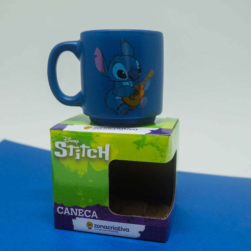 Caneca Mini Tina Stitch Ohana Disney 100ml