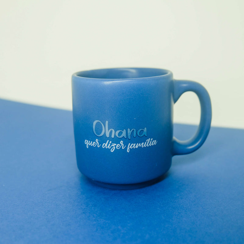 Caneca Mini Tina Stitch Ohana Disney 100ml