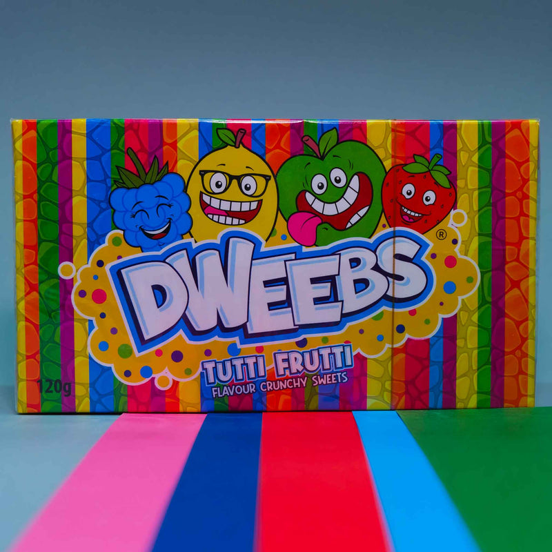 Dweebs Tutti Frutti Flavour Crunchy Sweets 120g