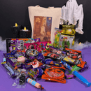 Kit Halloween G com 51 doces, ecobag e máscara de brinde – Casa da Bruxa