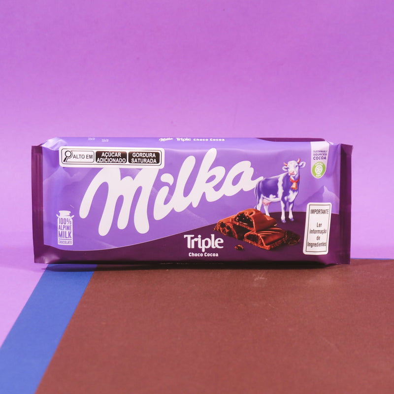 Chocolate Milka Triple Cocoa 90g