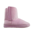Pantufa Bota Infantil Fuji Rosa Casa da Bruxa