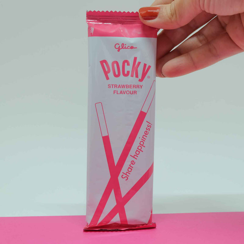 Biscoito Pocky Sabor Morango 20g