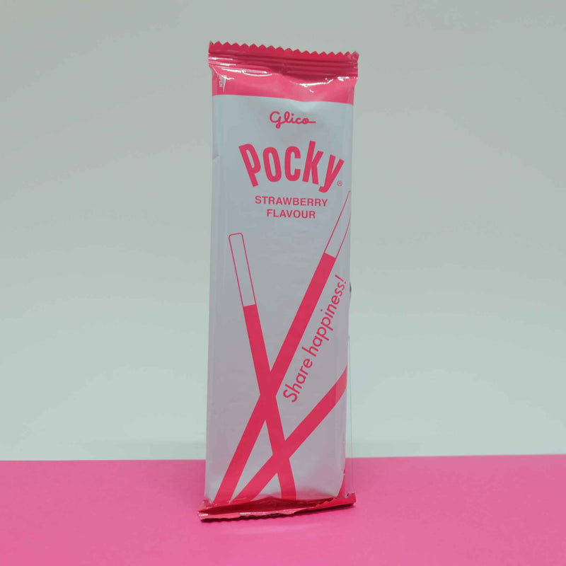 Biscoito Pocky Sabor Morango 20g