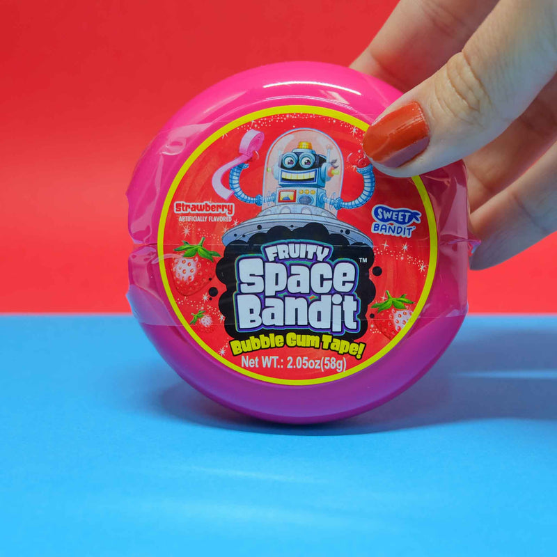 Chicletes Kidsmania Space Bandit Gum Tape - 58G