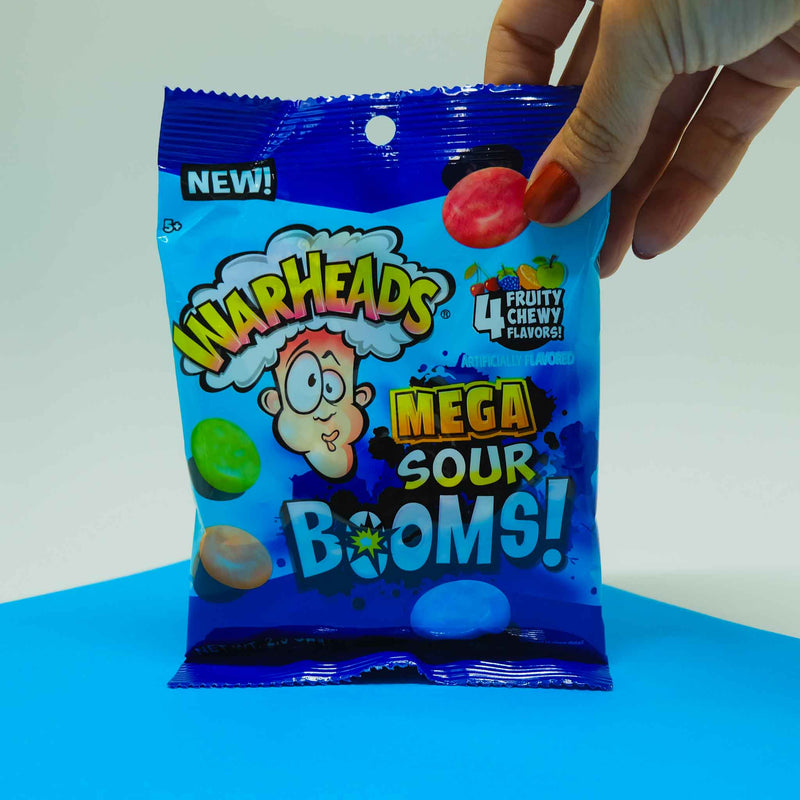 Warheads Sour Boom Fruit Bag -71G