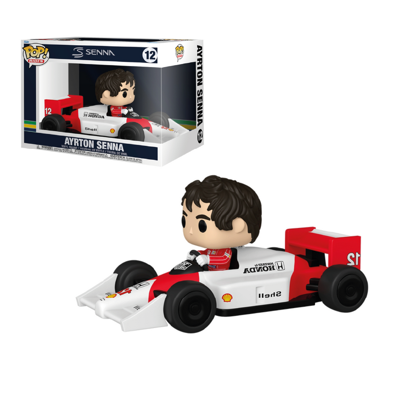 Funko Pop Rides Racing Deluxe Mclaren Ayrton Senna 12