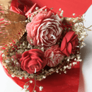 Buquê de Velas Aromáticas com Chocolate Suíço Cailler  — Dia dos Namorados