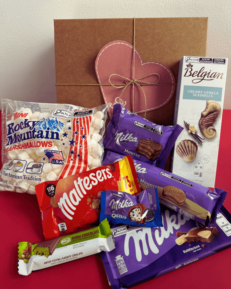 Caixa Chocolates - Dia dos Namorados