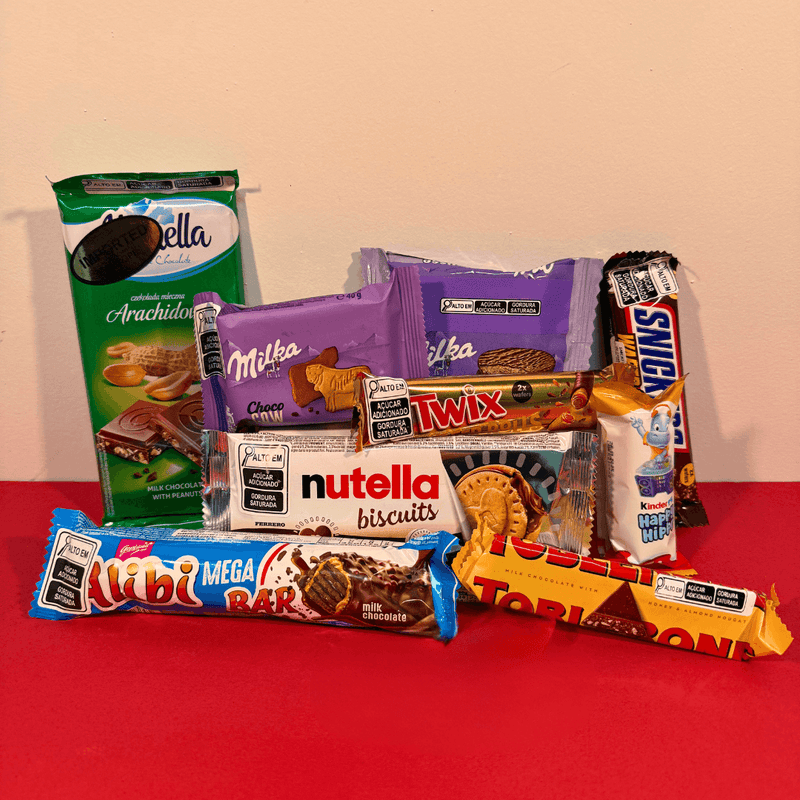 Coleção Chocolates do Mundo (M) - Frete Grátis