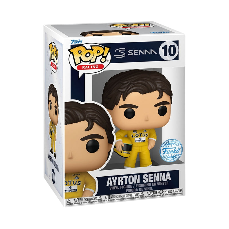 Funko Pop Ayrton Senna Racing Lotus