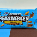 MrBeast Feastables – Chocolate com Amêndoas 60g