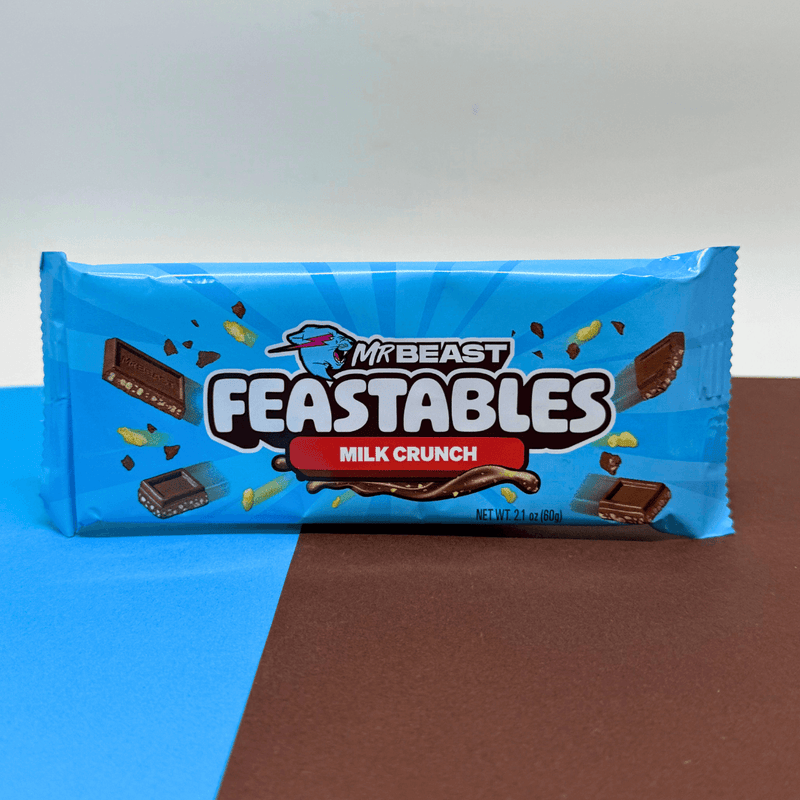 MrBeast Feastables – Ao Leite Crocante 60g