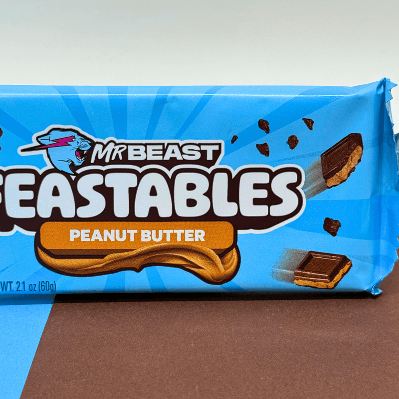 MrBeast Feastables – Pasta de Amendoim 60g