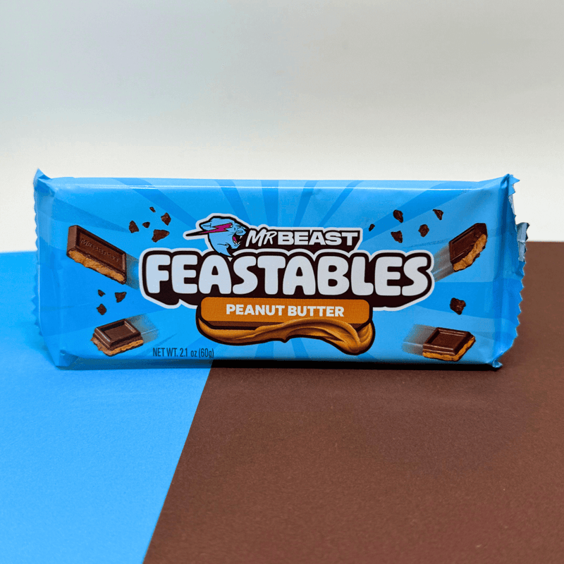MrBeast Feastables – Pasta de Amendoim 60g