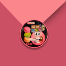 Popping Candy Macarons Strawberry 80g